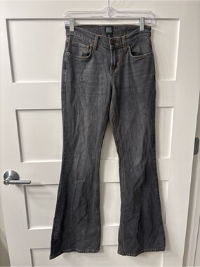 BDG Low Rise Flare Dark Gray Bootcut Jeans